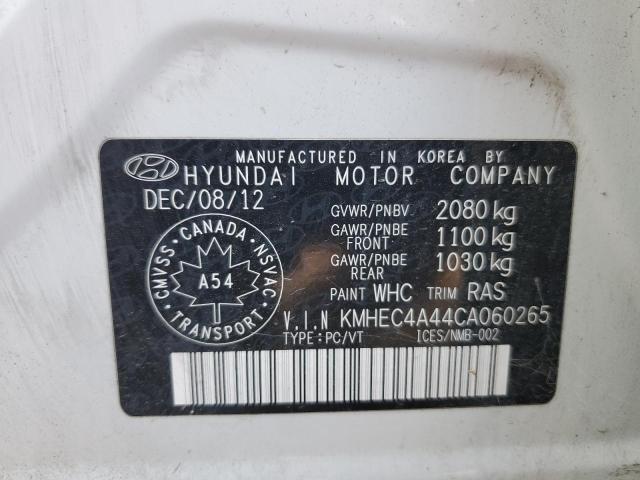 Продаж на аукціоні авто 2012 Hyundai Sonata Hyb, vin: KMHEC4A44CA060265, номер лоту: 80782735