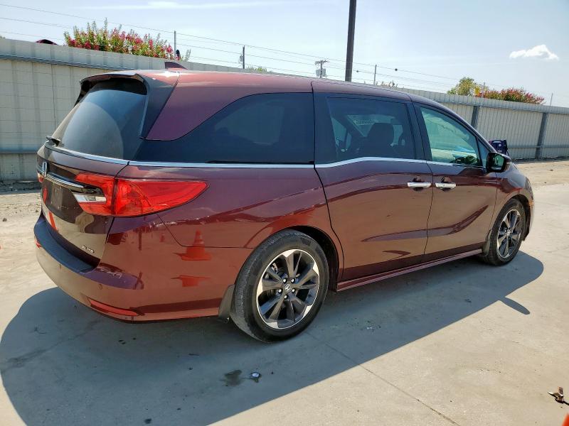 80560655 :رقم المزاد ، 5FNRL6H95MB016304 vin ، 2021 Honda Odyssey Elite مزاد بيع