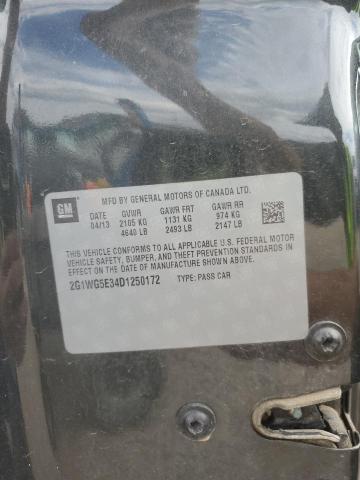 84593055 :رقم المزاد ، 2G1WG5E34D1250172 vin ، 2013 Chevrolet Impala مزاد بيع