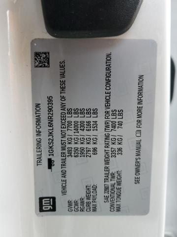 Auction sale of the 2022 Gmc Yukon Xl D, vin: 1GKS2JKL6NR290395, lot number: 84258985