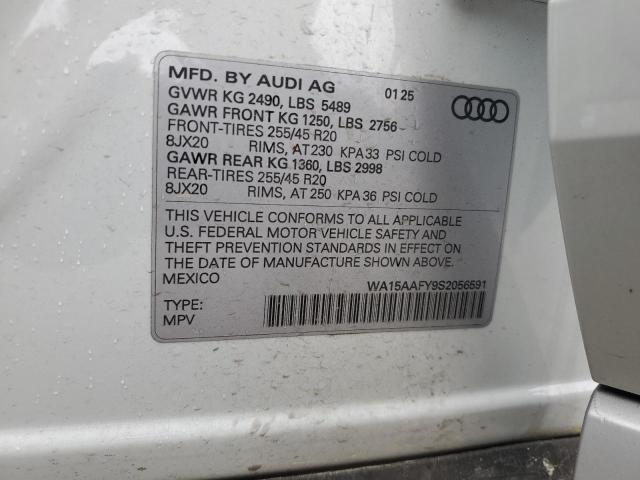Aukcja sprzedaży 2025 Audi Q5, vin: WA15AAFY9S2056591, numer aukcji: 81550675