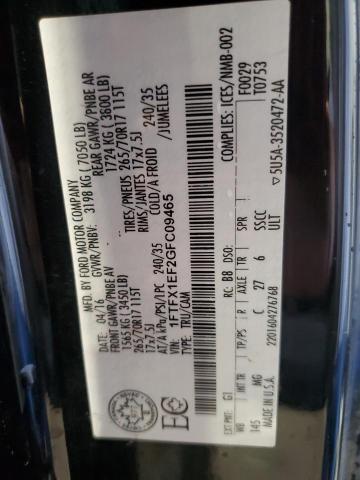 69586475 :رقم المزاد ، 1FTFX1EF2GFC09465 vin ، 2016 Ford F150 مزاد بيع