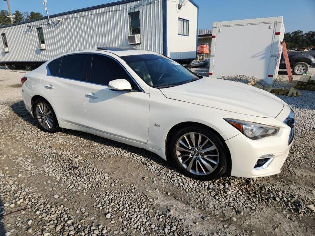 2018 Infiniti Q50 Luxe მანქანა იყიდება აუქციონზე, vin: JN1EV7AP2JM350139, აუქციონის ნომერი: 80105735