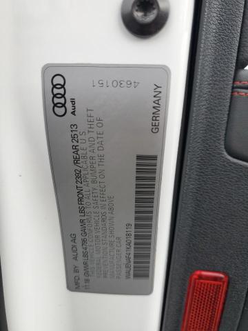 Продаж на аукціоні авто 2019 Audi A4 Premium Plus, vin: WAUENAF41KA018119, номер лоту: 84884405