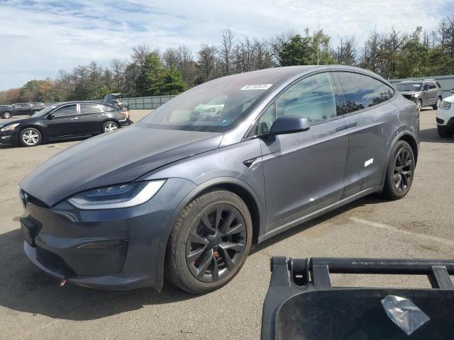 80758525 :رقم المزاد ، 7SAXCBE5XNF363925 vin ، 2022 Tesla Model X مزاد بيع