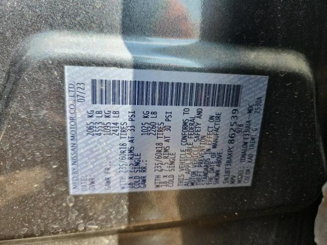 Aukcja sprzedaży 2023 Nissan Rogue Sv, vin: 5N1BT3BAXPC862539, numer aukcji: 80327525