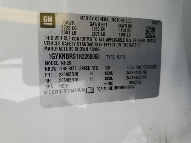 Продажа на аукционе авто 2017 Cadillac Xts, vin: 1GYKNBRS1HZ266963, номер лота: 83989685