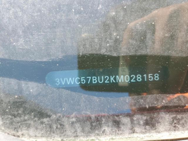 81805475 :رقم المزاد ، 3VWC57BU2KM028158 vin ، 2019 Volkswagen Jetta مزاد بيع