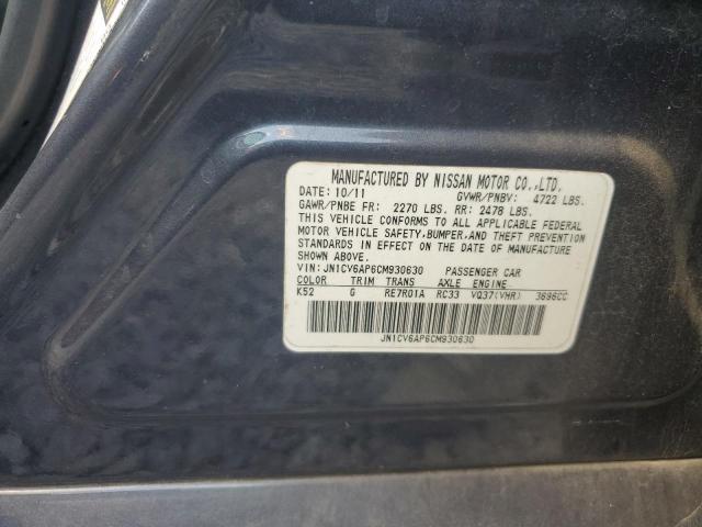 Продажа на аукционе авто 2012 Infiniti G37, vin: JN1CV6AP6CM930630, номер лота: 70550775