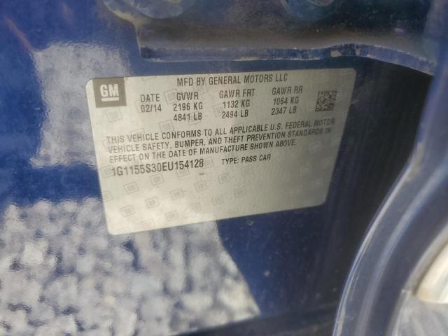 Продаж на аукціоні авто 2014 Chevrolet Impala Ltz, vin: 1G1155S30EU154128, номер лоту: 80288705