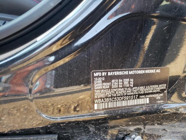 72020145 :رقم المزاد ، WBA3B5C53DF591517 vin ، 2013 Bmw 328 مزاد بيع
