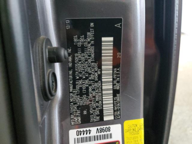 Auction sale of the 2014 Toyota Sienna Sport, vin: 5TDXK3DC8ES442804, lot number: 81769655