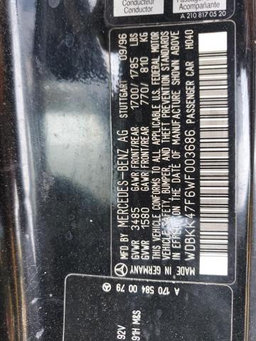 Aukcja sprzedaży 1998 Mercedes-benz Slk, vin: WDBKK47F6WF003686, numer aukcji: 71128885