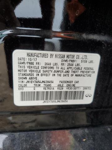 Продажа на аукционе авто 2018 Infiniti Q50 Luxe, vin: JN1EV7AR4JM439454, номер лота: 81526915