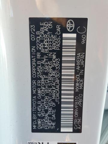 Продажа на аукционе авто 2023 Toyota Prius, vin: JTDACAAU4P3013393, номер лота: 82050865