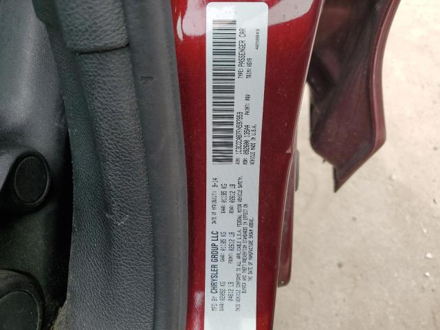 71800695 :رقم المزاد ، 1C3CCCAB7FN597959 vin ، 2015 Chrysler 200 مزاد بيع