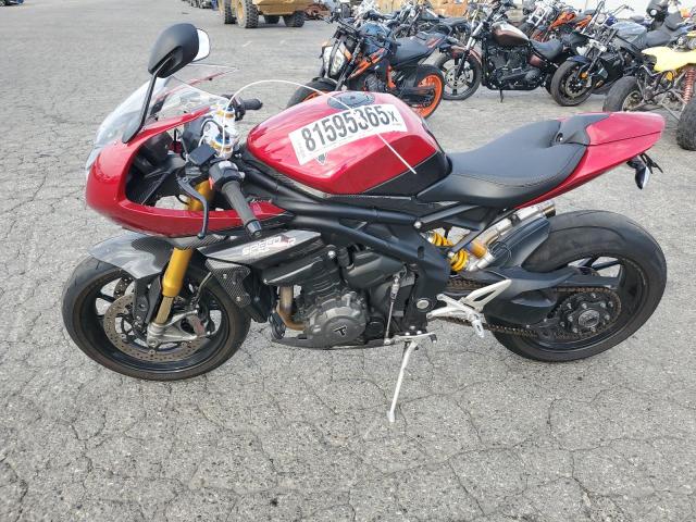Продаж на аукціоні авто 2022 Triumph Motorcycle Speed Triple, vin: SMTP02ST1NTAW6729, номер лоту: 81595365