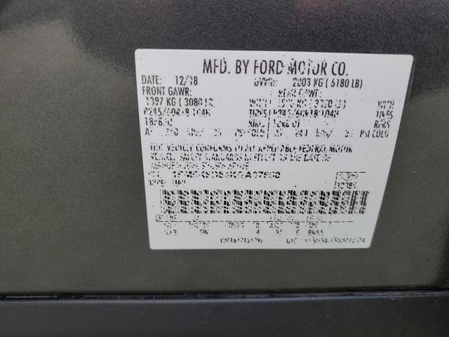 Продаж на аукціоні авто 2019 Ford Explorer Xlt, vin: 1FM5K8D84KGA87650, номер лоту: 81526485