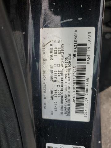 2011 Mazda 3 მანქანა იყიდება აუქციონზე, vin: JM1BL1UF1B1437443, აუქციონის ნომერი: 71466985