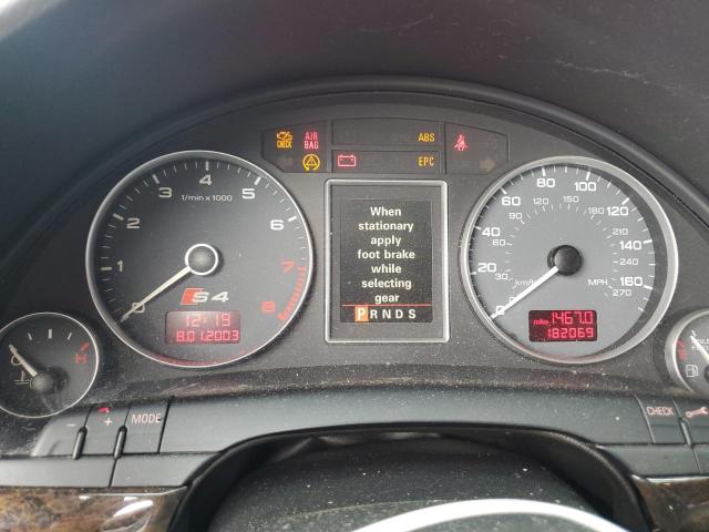 Aukcja sprzedaży 2004 Audi S4, vin: WAUPL68E94A205600, numer aukcji: 82092415
