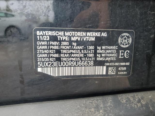 Aukcja sprzedaży 2024 Bmw X5, vin: 5UX23EU00R9U66638, numer aukcji: 81390395