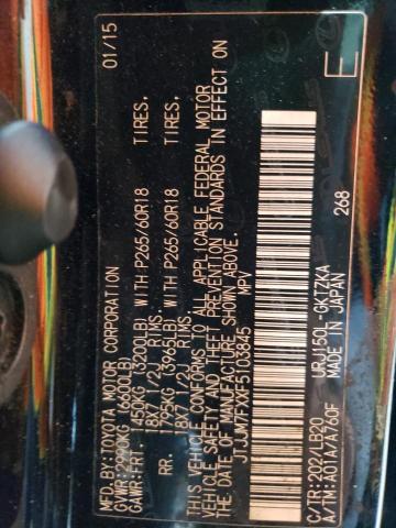 81581425 :رقم المزاد ، JTJJM7FXXF5103845 vin ، 2015 Lexus Gx مزاد بيع