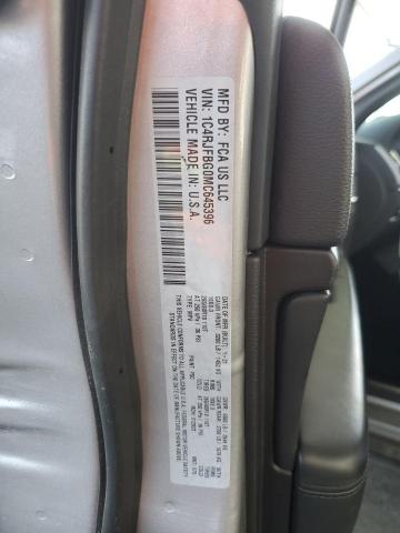 80137685 :رقم المزاد ، 1C4RJFBG0MC645396 vin ، 2021 Jeep Grand Cher مزاد بيع