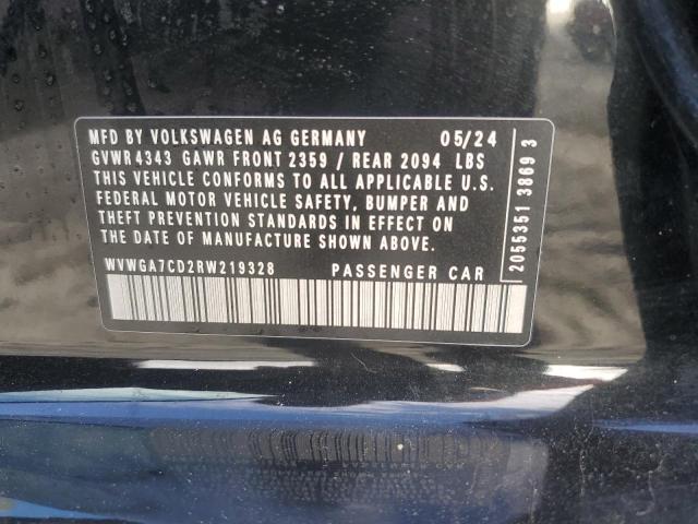 Aukcja sprzedaży 2024 Volkswagen Gti S, vin: WVWGA7CD2RW219328, numer aukcji: 84449335