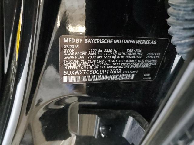 Продажа на аукционе авто 2016 Bmw X3, vin: 5UXWX7C58G0R17508, номер лота: 71412125