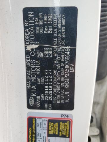 81778825 :رقم المزاد ، KNDJP3A51K7666466 vin ، 2019 Kia Soul + مزاد بيع