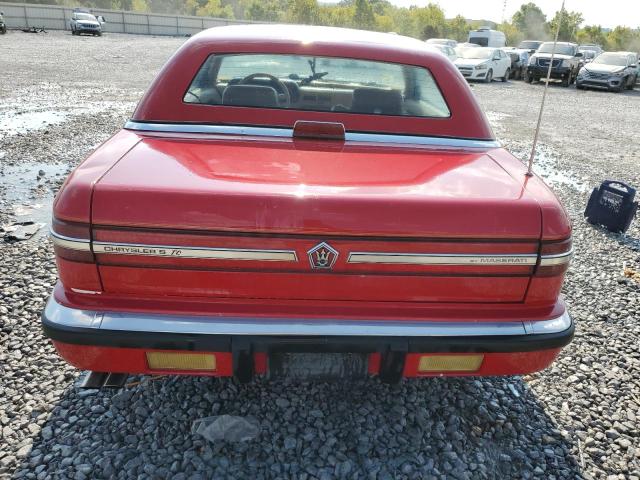 80177835 :رقم المزاد ، ZC2FR1101KB202383 vin ، 1989 Chrysler Tc مزاد بيع