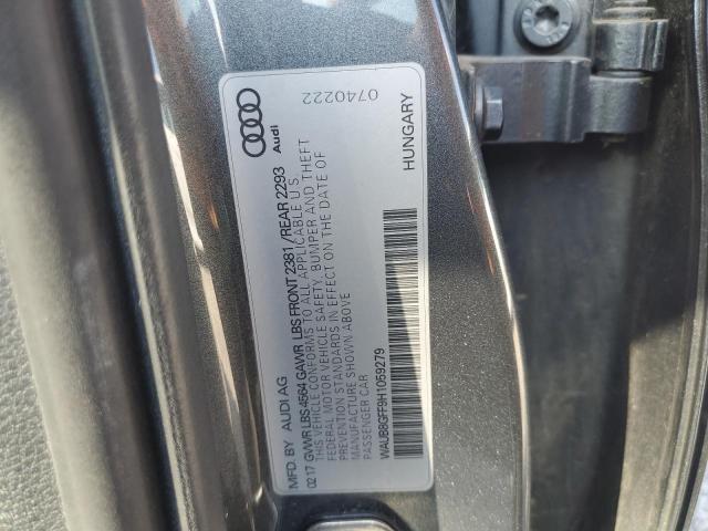 Продажа на аукционе авто 2017 Audi A3 Premium, vin: WAUB8GFF9H1059279, номер лота: 71450035