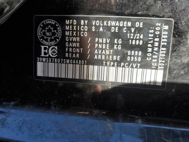Aukcja sprzedaży 2025 Volkswagen Jetta, vin: 3VWSX7BU7SM044801, numer aukcji: 83938905