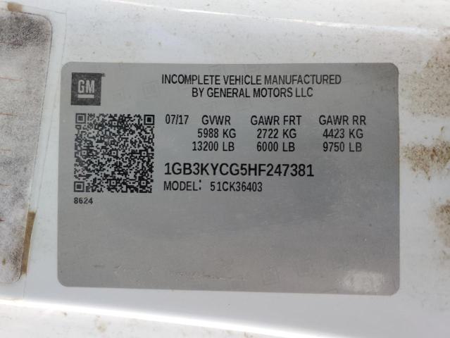80467465 :رقم المزاد ، 1GB3KYCG5HF247381 vin ، 2017 Chevrolet Silverado K3500 مزاد بيع