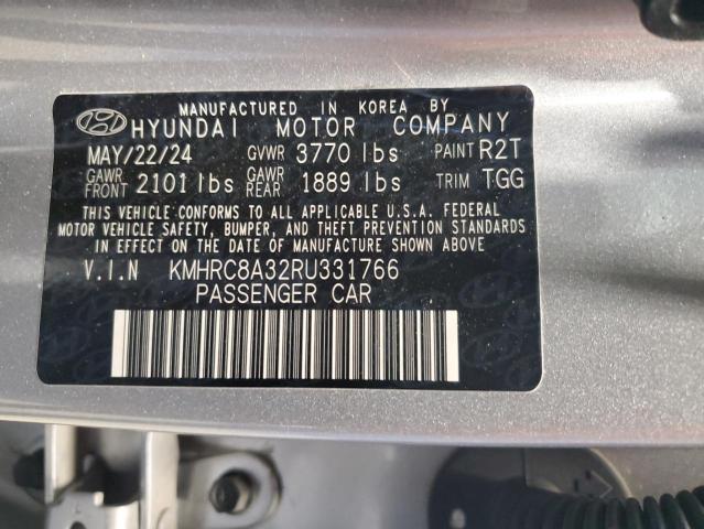 Продаж на аукціоні авто 2024 Hyundai Venue Sel, vin: KMHRC8A32RU331766, номер лоту: 96330675