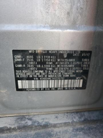 Продажа на аукционе авто 2017 Subaru Outback 2., vin: 4S4BSANC1H3330702, номер лота: 82033765