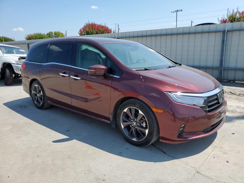 80560655 :رقم المزاد ، 5FNRL6H95MB016304 vin ، 2021 Honda Odyssey Elite مزاد بيع