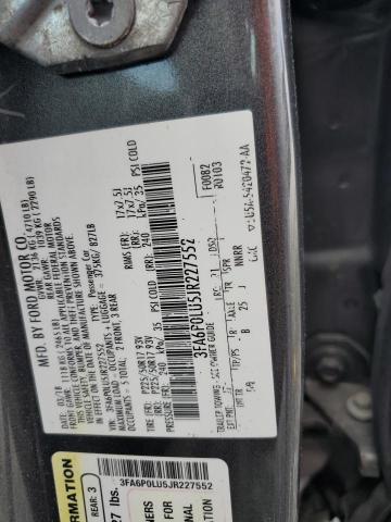 Aukcja sprzedaży 2018 Ford Fusion Se, vin: 3FA6P0LU5JR227552, numer aukcji: 82036805