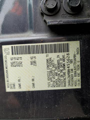 83753875 :رقم المزاد ، 1N4AL2AP8BN455628 vin ، 2014 Nissan Altima مزاد بيع