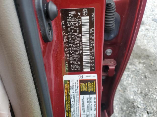 2017 Toyota Camry მანქანა იყიდება აუქციონზე, vin: 4T1BF1FK3HU702240, აუქციონის ნომერი: 84777405