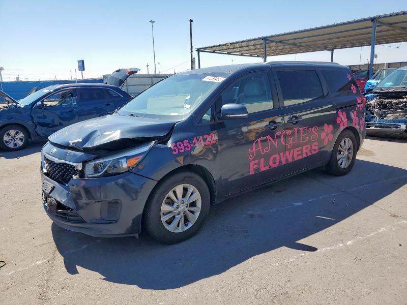 2016 Kia Sedona Lx მანქანა იყიდება აუქციონზე, vin: KNDMB5C16G6097676, აუქციონის ნომერი: 84258455