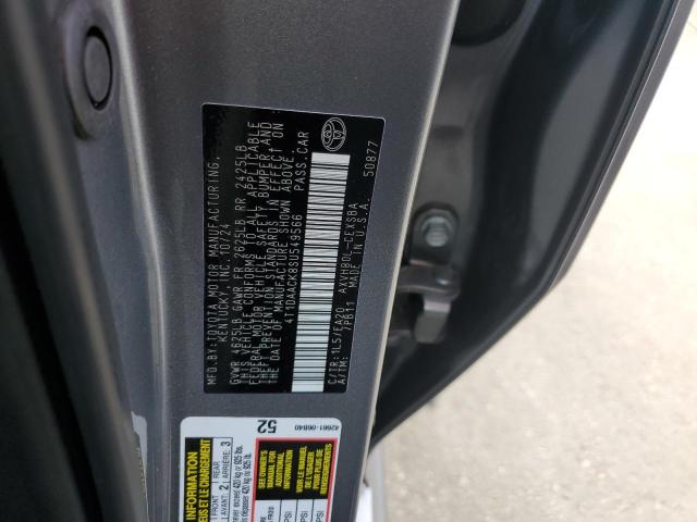 84201105 :رقم المزاد ، 4T1DAACK8SU549566 vin ، 2025 Toyota Camry Xse مزاد بيع