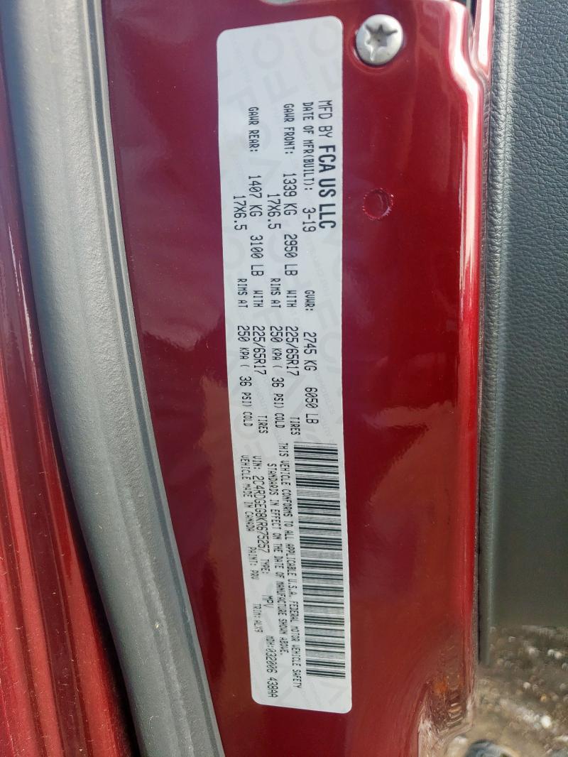 Продажа на аукционе авто 2019 Dodge Grand Caravan, vin: 2C4RDGEG8KR675257, номер лота: 80490915