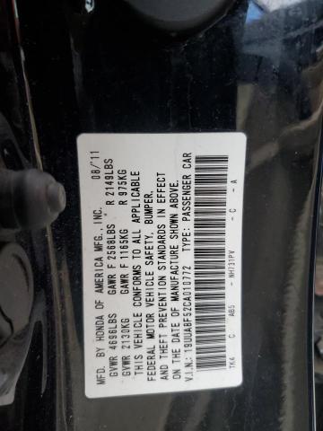 81450945 :رقم المزاد ، 19UUA8F52CA010772 vin ، 2012 Acura Tl مزاد بيع