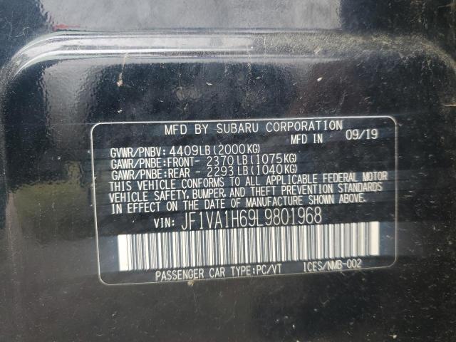 Продаж на аукціоні авто 2020 Suba Wrx Limited, vin: JF1VA1H69L9801968, номер лоту: 80937875