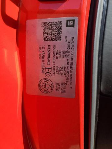 Aukcja sprzedaży 2020 Chevrolet Corvette, vin: 1G1Y82D41L5103500, numer aukcji: 70199245