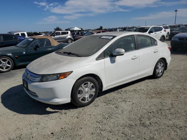 Aukcja sprzedaży 2012 Honda Civic Hybr, vin: JHMFB4F25CS007876, numer aukcji: 81144345