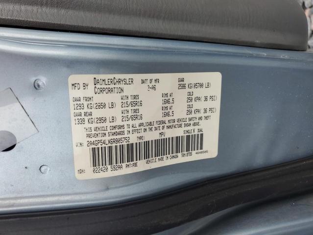 Продажа на аукционе авто 2006 Chrysler Town & Country, vin: 2A4GP54LX6R805752, номер лота: 81006995
