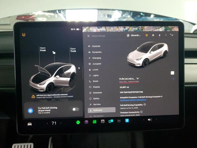 Продаж на аукціоні авто 2023 Tesla Model Y, vin: 7SAYGDEF5PF807728, номер лоту: 81274505