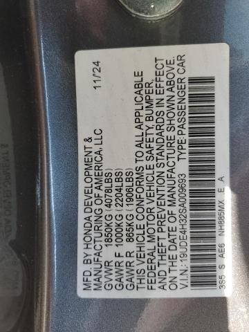 Aukcja sprzedaży 2025 Acura Integra A-spec, vin: 19UDE4H32SA009693, numer aukcji: 72100705